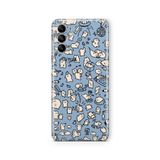 Multitronic Samsung Galaxy A14 ile Uyumlu Artsy Cat Tasarım Baskılı Şeffaf Kılıf