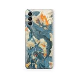 Multitronic Samsung Galaxy A14 ile Uyumlu Balina Tasarım Baskılı Şeffaf Kılıf