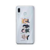 Multitronic Samsung Galaxy A20 / A30 ile Uyumlu Demon Slayer 3 Tasarım Baskılı Şeffaf Kılıf