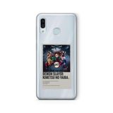 Multitronic Samsung Galaxy A20 / A30 ile Uyumlu Demon Slayer Paralorid Poster Tasarım Baskılı Şeffaf Kılıf