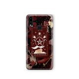 Multitronic Samsung Galaxy A20 / A30 ile Uyumlu Tarot Kart Desenli Şeffaf Telefon Kılıfı