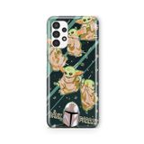 Multitronic Samsung Galaxy A23 ile Uyumlu Baby Yoda Tasarım Baskılı Şeffaf Kılıf