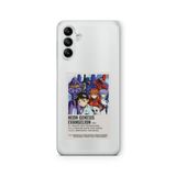 Multitronic Samsung Galaxy A25 ile Uyumlu Neon Genesis Evangelion Palaroid Poster Tasarım Baskılı Şeffaf Kılıf