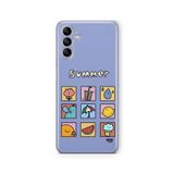 Multitronic Samsung Galaxy A25 ile Uyumlu Summer Tasarım Baskılı Şeffaf Kılıf