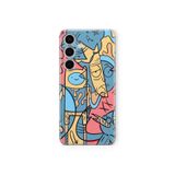 Multitronic Samsung Galaxy A25 Uyumlu Cartoon Tasarım Baskılı Şeffaf Kılıf