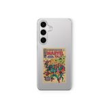 Multitronic Samsung Galaxy A25 Uyumlu Marvel Tales Tasarım Baskılı Şeffaf Kılıf