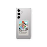 Multitronic Samsung Galaxy A25 Uyumlu Powerpuff Girls Poster Tasarım Baskılı Şeffaf Kılıf