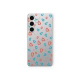 Multitronic Samsung Galaxy A25 Uyumlu Şekilsiz Tasarım Baskılı Şeffaf Kılıf
