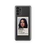 Multitronic Samsung Galaxy A32 Uyumlu Megan Fox Poster Tasarım Baskılı Şeffaf Kılıf
