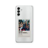 Multitronic Samsung Galaxy A35 ile Uyumlu Fast and Furious Palaroid Poster Tasarım Baskılı Şeffaf Kılıf