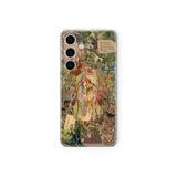 Multitronic Samsung Galaxy A35 Uyumlu Art Nouveau Tasarım Baskılı Şeffaf Kılıf