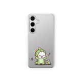 Multitronic Samsung Galaxy A35 Uyumlu Cute Cat Tasarım Baskılı Şeffaf Kılıf