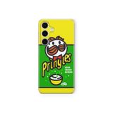 Multitronic Samsung Galaxy A35 Uyumlu Pringles Tasarım Baskılı Şeffaf Kılıf