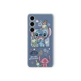 Multitronic Samsung Galaxy A35 Uyumlu Stitch Tasarım Baskılı Şeffaf Kılıf, strlghta35235