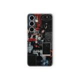 Multitronic Samsung Galaxy A35 Uyumlu The Garden Tasarım Baskılı Şeffaf Kılıf