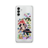 Multitronic Samsung Galaxy A54 ile Uyumlu Powerpuff Girls 2 Tasarım Baskılı Şeffaf Kılıf