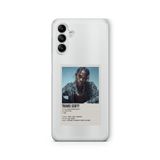 Multitronic Samsung Galaxy A54 ile Uyumlu Travis Scott Paralorid Poster Tasarım Baskılı Şeffaf Kılıf
