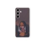 Multitronic Samsung Galaxy A54 Uyumlu Mona Lisa Tasarım Baskılı Şeffaf Kılıf