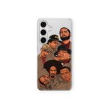 Multitronic Samsung Galaxy A54 Uyumlu Rappers Tasarım Baskılı Şeffaf Kılıf
