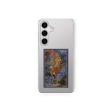 Multitronic Samsung Galaxy A54 Uyumlu Yay Burcu Tasarım Baskılı Şeffaf Kılıf