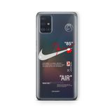 Multitronic Samsung Galaxy A71 ile Uyumlu Air Tasarım Baskılı Şeffaf Kılıf