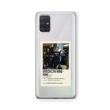 Multitronic Samsung Galaxy A71 ile Uyumlu Brooklyn99 Palaroid Poster Tasarım Baskılı Şeffaf Kılıf