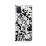 Multitronic Samsung Galaxy A71 ile Uyumlu Chill Pill Tasarım Baskılı Şeffaf Kılıf