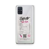 Multitronic Samsung Galaxy A71 ile Uyumlu Doja Cat Hot Pink Albüm Fişi Tasarım Baskılı Şeffaf Kılıf