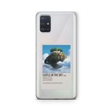 Multitronic Samsung Galaxy A71 ile Uyumlu Gökteki Kale Palaroid Poster Tasarım Baskılı Şeffaf Kılıf