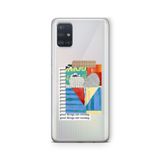 Multitronic Samsung Galaxy A71 ile Uyumlu Good Things Tasarım Baskılı Şeffaf Kılıf