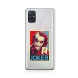 Multitronic Samsung Galaxy A71 ile Uyumlu Joker Tasarım Baskılı Şeffaf Kılıf
