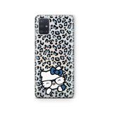 Multitronic Samsung Galaxy A71 ile Uyumlu Kitty Desenli Şeffaf Telefon Kılıfı