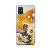 Multitronic Samsung Galaxy A71 ile Uyumlu Shining Soul Tasarım Baskılı Şeffaf Kılıf