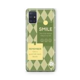 Multitronic Samsung Galaxy A71 ile Uyumlu Smile Tasarım Baskılı Şeffaf Kılıf, laroa710160