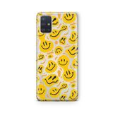 Multitronic Samsung Galaxy A71 ile Uyumlu Smile Tasarım Baskılı Şeffaf Kılıf, laroa71483