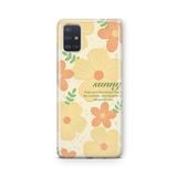 Multitronic Samsung Galaxy A71 ile Uyumlu Sunny Tasarım Baskılı Şeffaf Kılıf