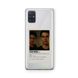 Multitronic Samsung Galaxy A71 ile Uyumlu Teen Wolf Poster Tasarım Baskılı Şeffaf Kılıf