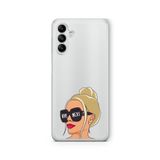 Multitronic Samsung Galaxy M34 5G ile Uyumlu Bye Next Tasarım Baskılı Şeffaf Kılıf
