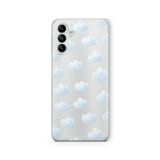 Multitronic Samsung Galaxy M34 5G ile Uyumlu Clouds Tasarım Baskılı Şeffaf Kılıf
