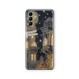Multitronic Samsung Galaxy M34 5G ile Uyumlu Ghost Town Tasarım Baskılı Şeffaf Kılıf