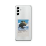 Multitronic Samsung Galaxy M34 5G ile Uyumlu Gökteki Kale Palaroid Poster Tasarım Baskılı Şeffaf Kılıf