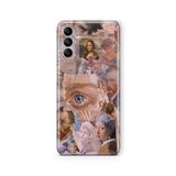 Multitronic Samsung Galaxy M34 5G ile Uyumlu Klasik Sanat Tasarım Baskılı Şeffaf Kılıf