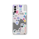 Multitronic Samsung Galaxy M34 5G ile Uyumlu My Soul Tasarım Baskılı Şeffaf Kılıf
