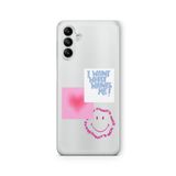 Multitronic Samsung Galaxy M34 5G ile Uyumlu Things Nice Tasarım Baskılı Şeffaf Kılıf