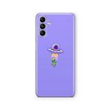 Multitronic Samsung Galaxy M34 5G ile Uyumlu Ufo Tasarım Baskılı Şeffaf Kılıf