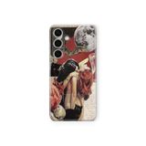 Multitronic Samsung Galaxy M34 Uyumlu Dracula Tasarım Baskılı Şeffaf Kılıf