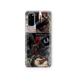 Multitronic Samsung Galaxy S20 FE ile Uyumlu Devil Face Desenli Şeffaf Telefon Kılıfı