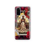 Multitronic Samsung Galaxy S20 FE ile Uyumlu İmparatoriçe Tarot Desenli Şeffaf Telefon Kılıfı