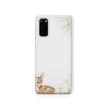 Multitronic Samsung Galaxy S20 FE ile Uyumlu Minik Geyik Desenli Şeffaf Telefon Kılıfı