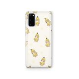 Multitronic Samsung Galaxy S20 FE ile Uyumlu Muz Kostümlü Kedi Desenli Şeffaf Telefon Kılıfı